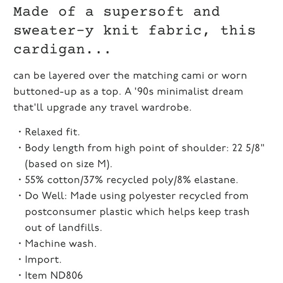 Madewell Ribbed Sweater-Knit Cardigan 2-Piece Set - Picture 4 of 7